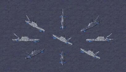 探头准备防空的青狼